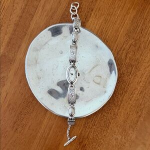 Brighton vintage Elegant Silver Women's Bracelet watch RARE